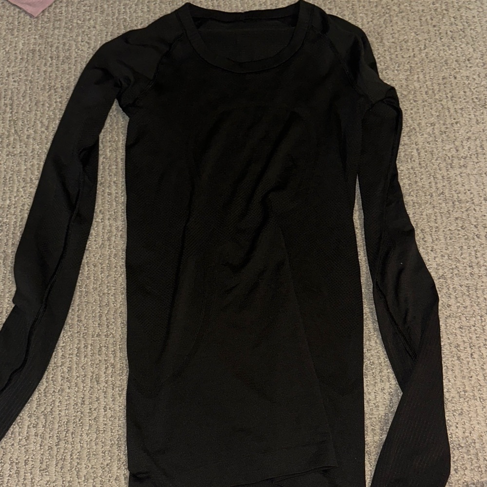 lululemon athletica Black Long Sleeve Top